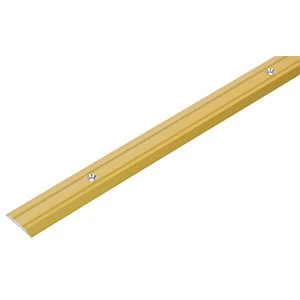 Image of Wickes Vinyl Flooring Edging Trim Gold - 900mm