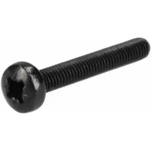Image of R-tech - 337003 Black Pozi Pan Head Machine Screws M3 20mm - Pack Of 1000