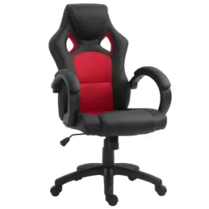 Image of Vinsetto Racing Gaming Chair Swivel Home Office Gamer Chair With Wheels Black