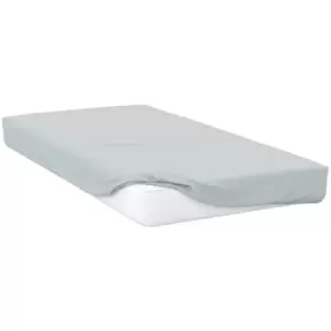 Image of Belledorm 200 Thread Count Egyptian Cotton Fitted Sheet (Superking) (Thyme) - Thyme