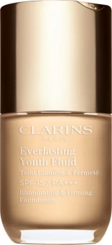 Image of Clarins Everlasting Youth Fluid Illuminating and Firming Foundation SPF15 30ml 100.5 - Cream