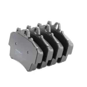 Image of RIDEX Brake pad set PORSCHE 402B0821 98635139311,98635193911,98635193913 98635193915,98735193902,98735193903,99635193014,99635193015,99635193914