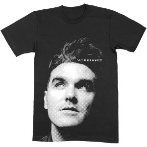 Image of Morrissey - Everyday Photo Unisex Medium T-Shirt - Black