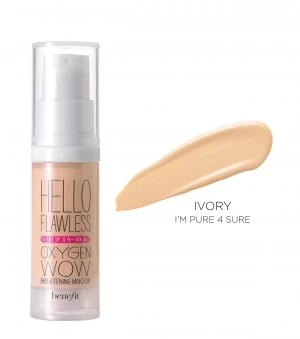 Image of Benefit Hello Flawless Oxygen Wow Liquid Foundation Pure For Sure