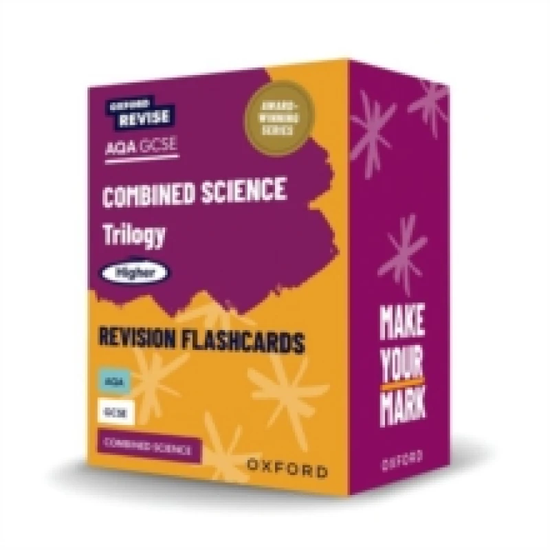 Image of Oxford Revise: AQA GCSE Combined Science Trilogy Higher Revision Flashcards Cards