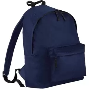 Image of Bagbase Junior Fashion Backpack / Rucksack (14 Litres) (Pack of 2) (One Size) (French Navy) - French Navy