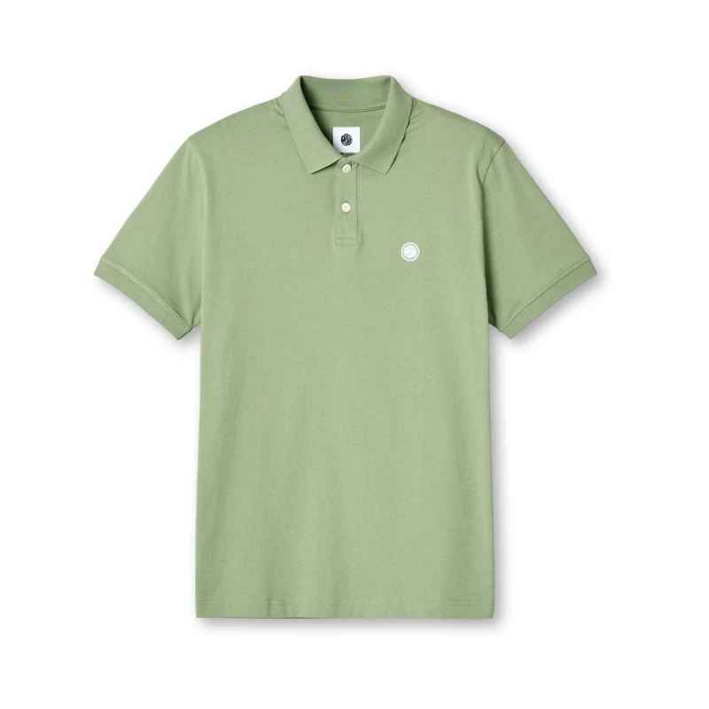Image of Pretty Green Mens Jerry Short-Sleeve Polo Shirt Lt Green male Small