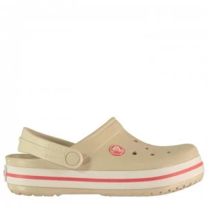Image of Crocs Crocband Cloggs Unisex Childrens - Stucco/Melon