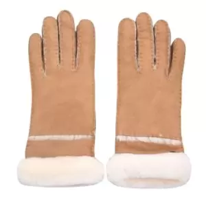 Image of Ugg Seamed Tech Gloves - Brown