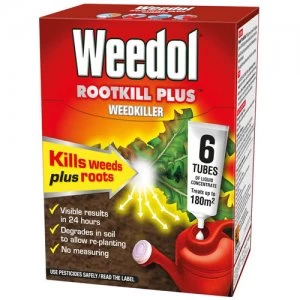 Image of Weedol Rootkill Plus Weedkiller - 6 Tubes