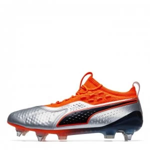 Image of Puma ONE 1 SG Football Boots - Silver