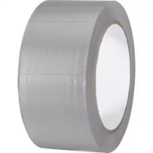 Image of TOOLCRAFT 832450GR-C 832450GR-C PVC tape Grey (L x W) 33 m x 50 mm