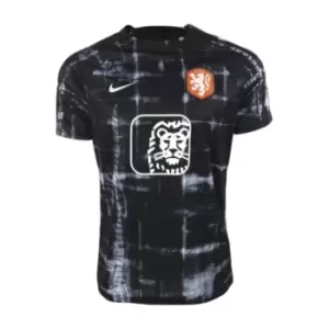 Image of 2022-2023 Holland Pre-Match Training Shirt (Black)