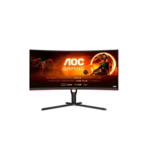 Image of AOC 34" CU34G3S WQHD VA Curved LED Gaming Monitor