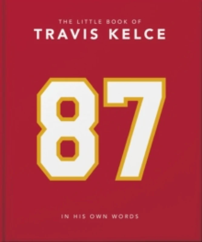 Image of The Little Book of Travis Kelce. Hardback. By Orange Hippo Books