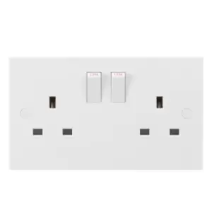 Image of KnightsBridge 13A 2G SP Switched Socket