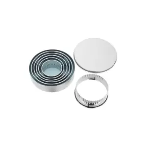 Image of Judge Round Cutters Crinkle Edge (Set Of Six)