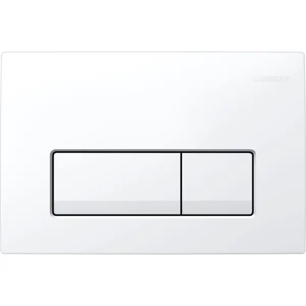 Image of Geberit Delta50 Flush Plate - Alpine White 115.105.11.5