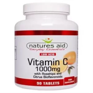 Image of Natures Aid Vitamin C 1000mg Low Acid 90 tablet
