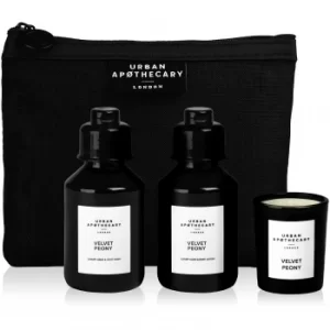 Image of Urban Apothecary Velvet Peony Luxury Bath and Fragrance Gift Set (3 Pieces)