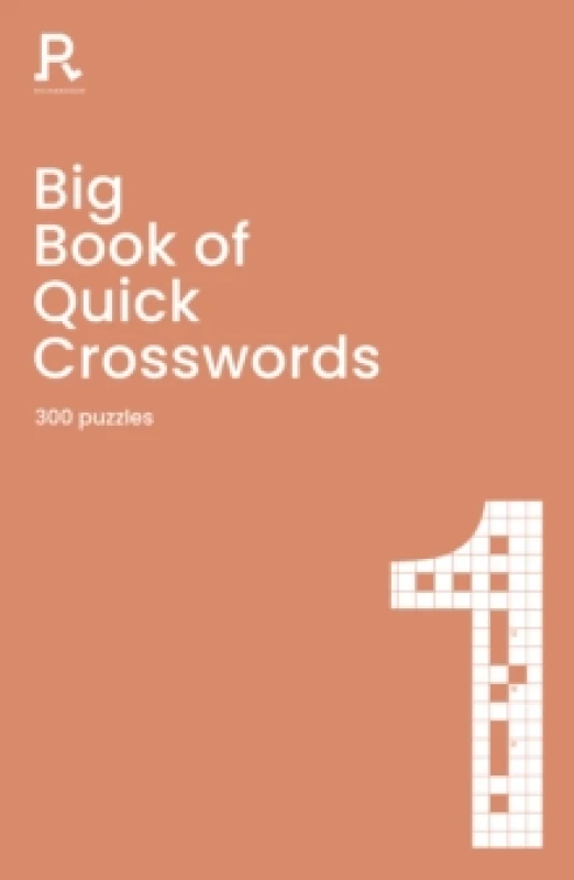 Image of Big Book of Quick Crosswords Book 1 : a bumper crossword book for adults containing 300 puzzles Paperback / softback