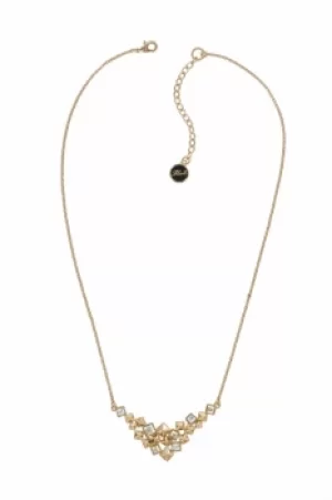 Image of Karl Lagerfeld Pyramid Cluster V Necklace 5420674