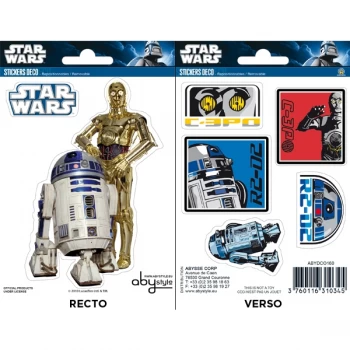 Image of Star Wars - R2-D2/ C3PO Mini Stickers