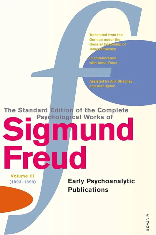 Image of The Standard Edition of the Complete Psychological Works of Sigmund Freud Vol 3 Paperback Book