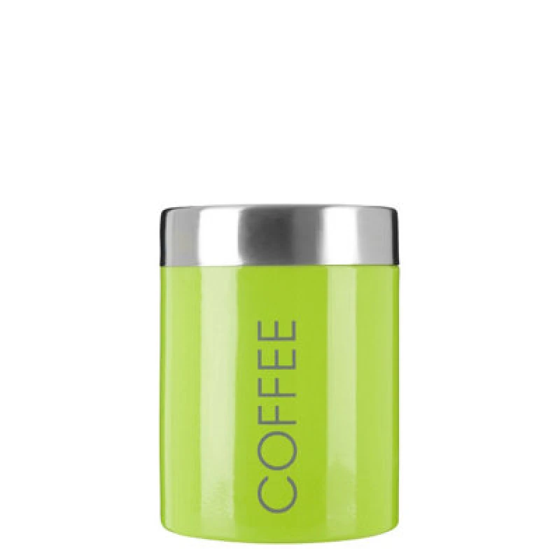 Image of Premier Housewares Maison by Premier Liberty Enamel Coffee Canister Lime