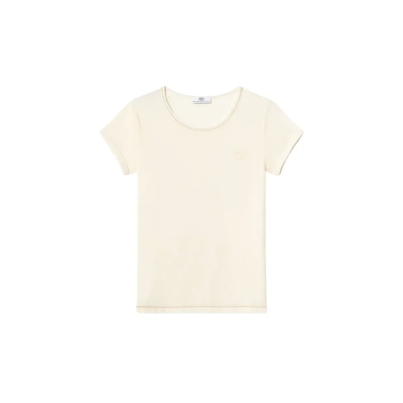 Image of Le Temps des cerises Womens T-Shirt Le Temps des cerises Smallvtrame Beige Female M