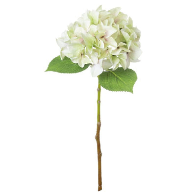 Image of Hill Interiors Shabby Hydrangea Artificial Flower Green (One Size)