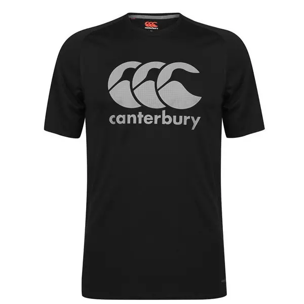 Image of Canterbury Essential T Shirt Mens - Black S