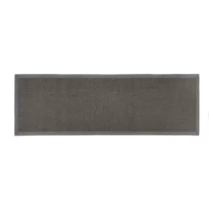 Image of Origins Sisal Runner Dark Grey with Grey Border 67x200
