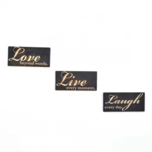 Image of LAZ052 Multicolor Decorative Wooden Wall Accessory