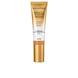 Image of MIRACLE TOUCH second skin found.SPF20 #9-tan 30ml