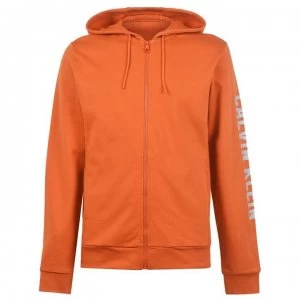 Image of Calvin Klein Performance Full Zip Hoodie - BurntOrange 817