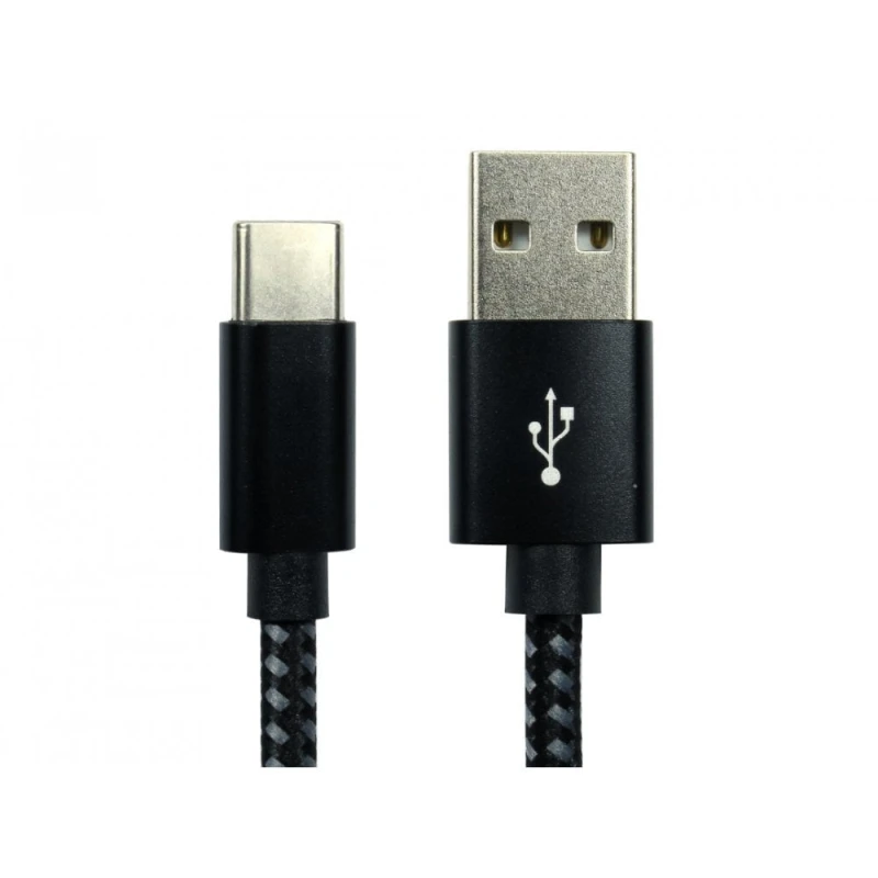 Image of Cables Direct Cables Direct NLMOB-941BDBK USB cable USB 2.0 1m USB A USB C Black NLMOB-941BDBK