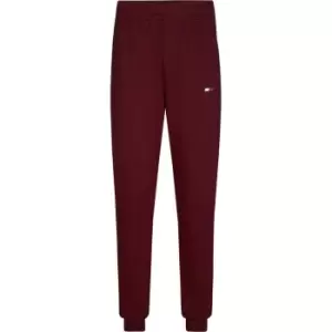 Image of Tommy Sport Fleece Cuff Jogging Pants - Red