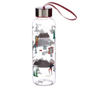 Image of Fun Ski Design 500ml Bottle with Metallic Lid