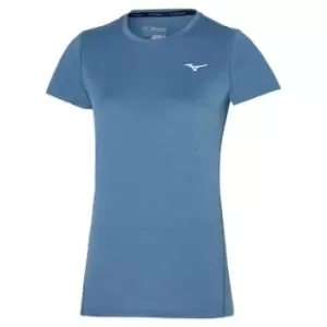 Image of Mizuno Impulse Core Tee Womens Copen Blue