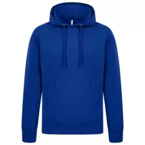 Image of Casual Classics Mens Ringspun Cotton Hoodie (L) (Royal Blue)