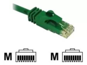 Image of C2G, Cat6 550MHz Snagless Patch Cable Green, 5m