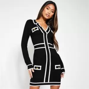 Image of I Saw It First Military Pocket Detail Belted Cardigan - White