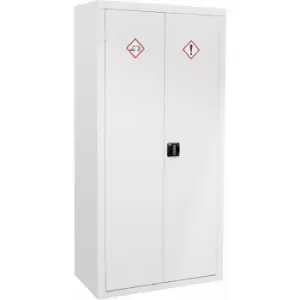 Image of Acid & Alkali Substance Cabinet - 900 x 460 x 1800mm - 2 Door - 2-Point Key Lock