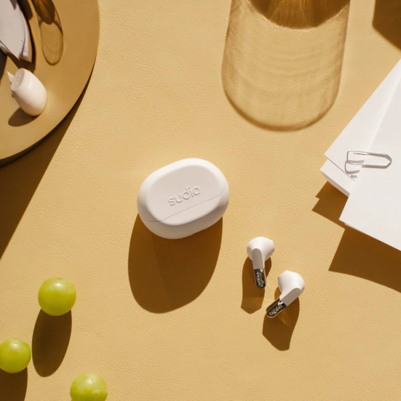 Image of Sudio Sudio N3WHT headphones/headset Wireless In-ear Calls/Music Bluetooth White N3WHT