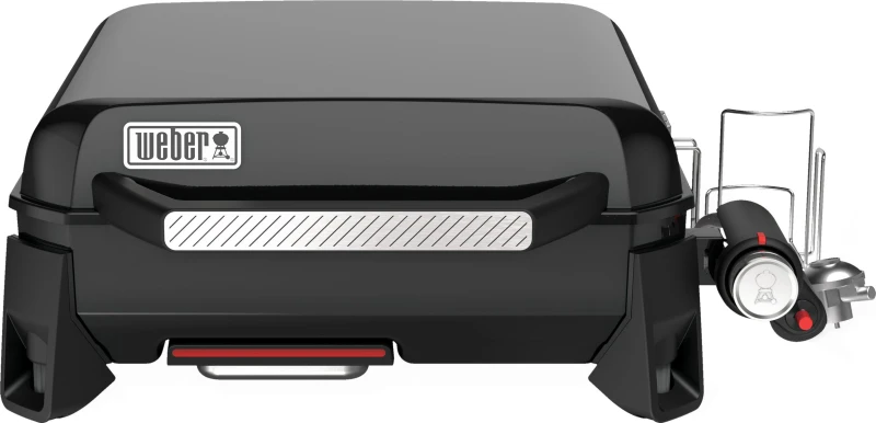 Image of Weber SLATE GP 43cm Premium Griddle Gas Barbecue - Velvet Black