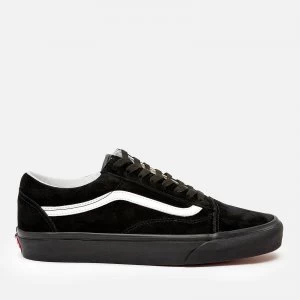 Image of Vans Mens Old Skool Suede Trainers - Black - UK 9