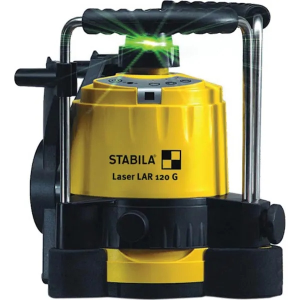 Image of Stabila LAR120 Self Levelling Rotation Green Laser Level LAR120G