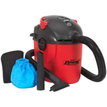 Image of Sealey PC100 Wet & Dry Vacuum Cleaner