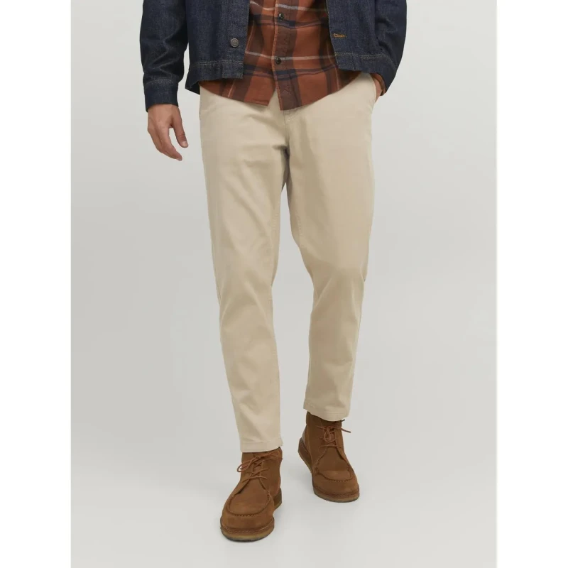 Image of Jack and Jones Harlow Chino Trouser - Beige Beige 30 R